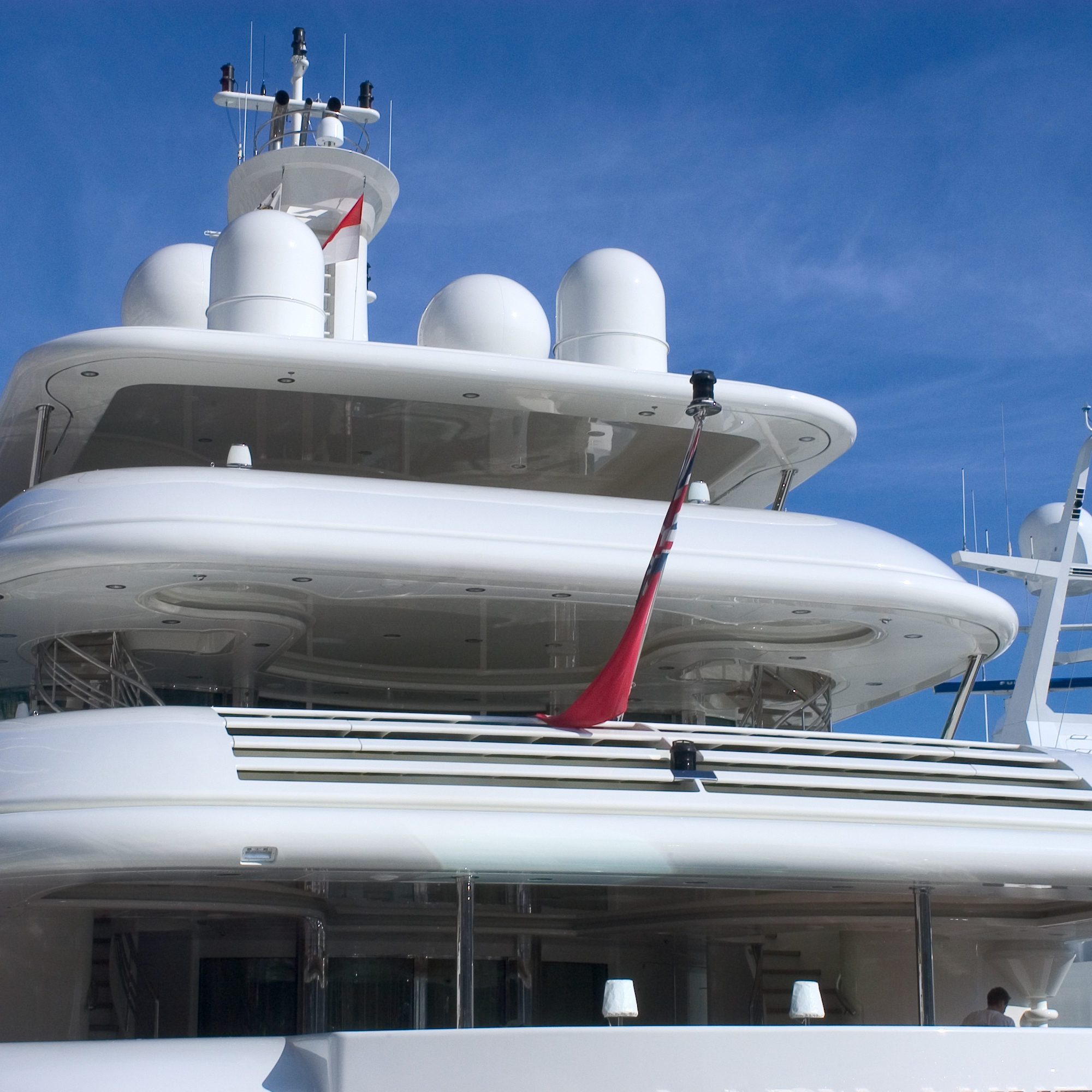 yachts in Monaco Harbor